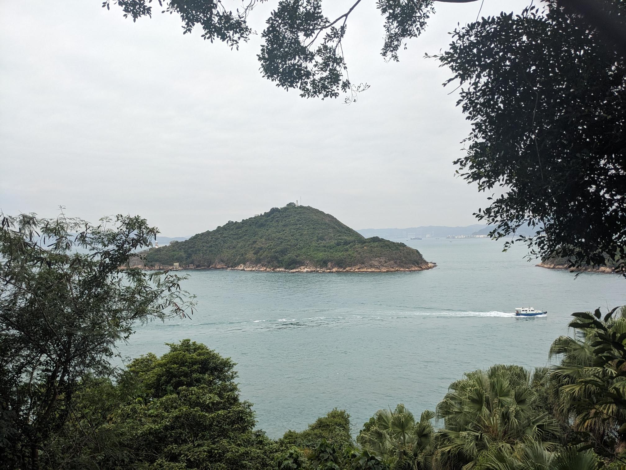 The pointy island, a bit closer. The pointy island, a bit closer.